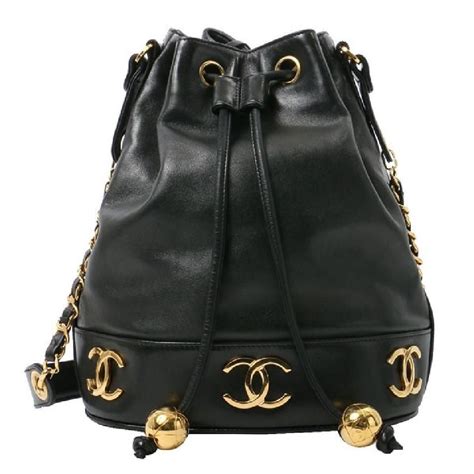 chanel bucket bag black|chanel bucket bag vintage.